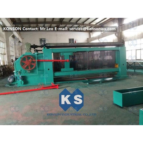 Full Automatic Gabion Mesh Machine For Producing Gabion Basket , Gabion Wire Mesh