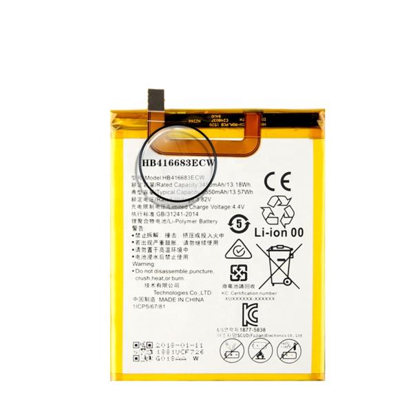 HB416683ECW Huawei Mobile Phone Battery 3450mAh Huawei Nexus 6p Battery Replacement