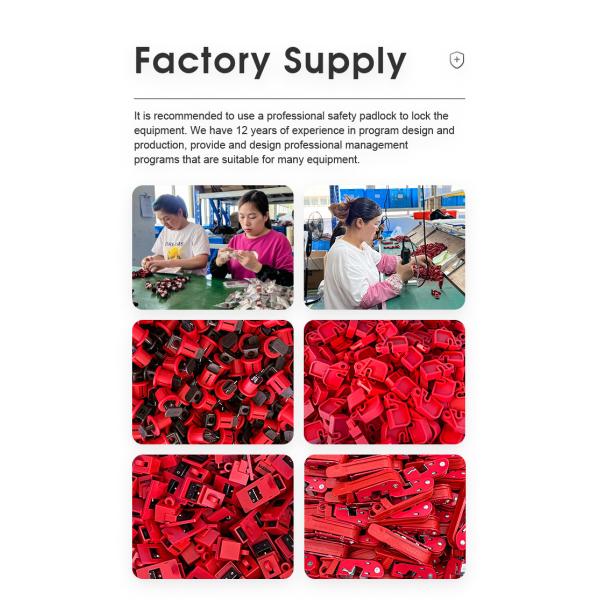 Breaker safety lock clamp lock (large) / lock handle width 72mm breaker,mcb lockout devices