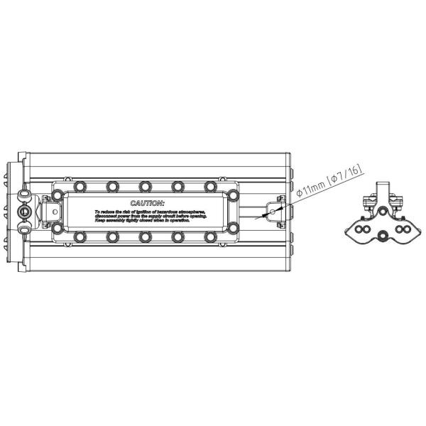 Led Explosion Proof Lamp FLB Series Industrial Lighting Hazardous Lighting Explosion Proof Lighting High Humidity