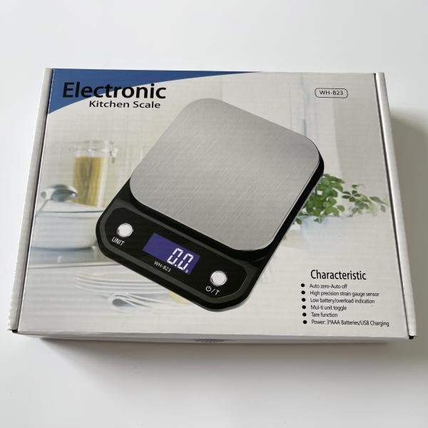Maximum Weight Recommendation 10 kg Polygon WeiHeng WH-B23 Digital Food Scales 0.1g Stainless Steel