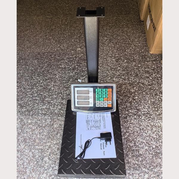 Stainless Steel Pocket Scale 300kg Capacity 10g Accuracy Weighing Platform OEM Customized with Weight Measuring Function