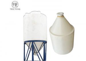 Buy cheap 1500L 5000L Industrial Plastic Conical Fermentation Tank For Wine In White product