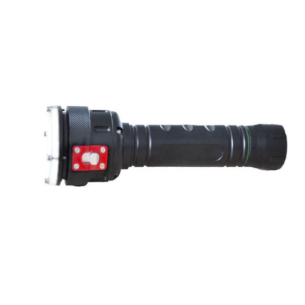 Black 2400LM LED Dive Torch