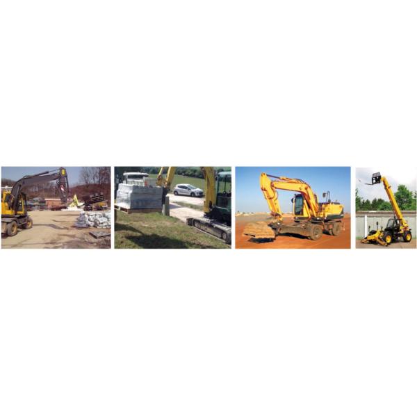 Customizable Excavator Fork Lift with Q355 Material and High Strength for Efficient Lifting