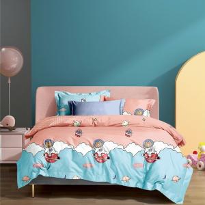Buy cheap 200TC 4pcs 3pcs Colourful Bedding Set 1 Duvet Cover 1 Fitted Sheet 1 Flat Sheet 2 Pillowcase product