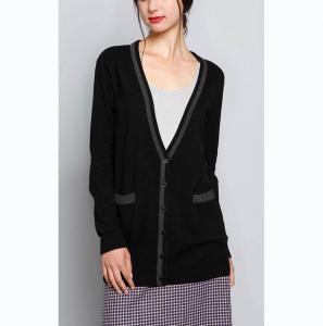 Buy cheap Jersey Plus Size Cardigan Sweaters , Summer Womens Long Cardigan Sweaters product