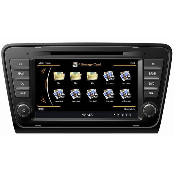 Ouchuangbo car DVD player For Skoda Octavia 2013 with GPS Bluetooth kit touch screen autoradio OCB-279