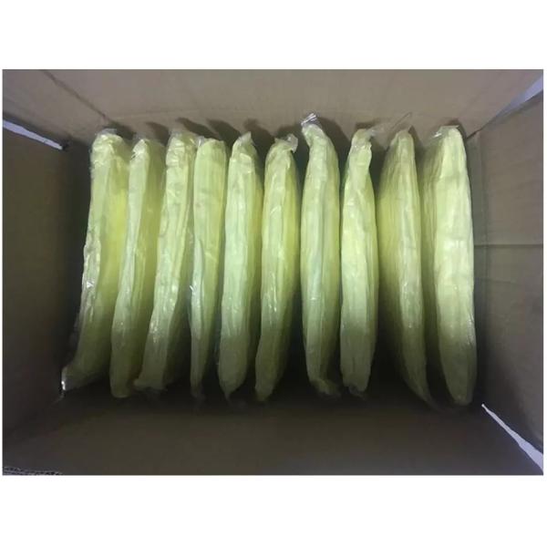 Disposable Non Woven Isolation Gown Elastic Knitted Cuff Button Neck Style