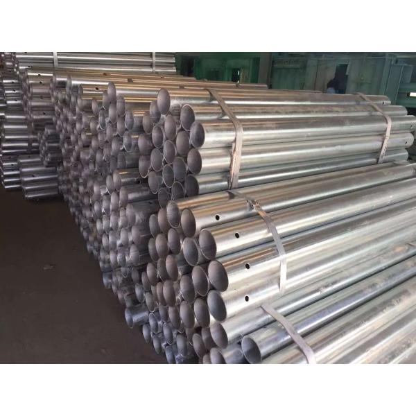 Road Traffic Safety Galvanized Metal Round Newel Post for Highway Guardrail Post