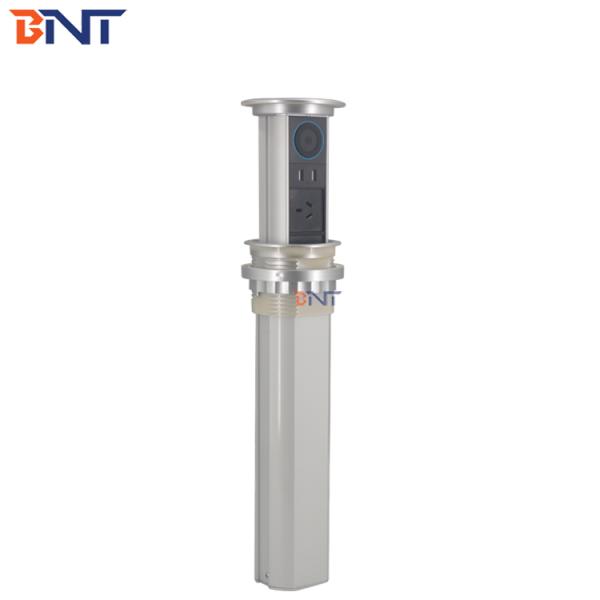 power grommet with 2 us plugs 2 usb charging ports multifunctional desktop power outlet