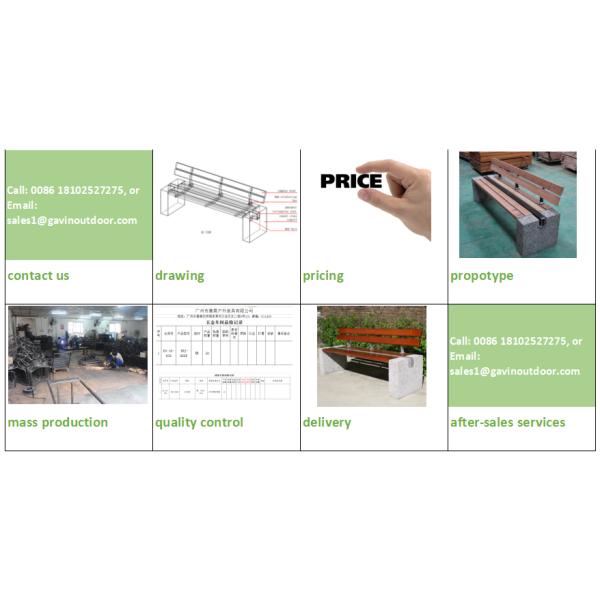 6ft Heavy Duty Outdoor Metal Benches With Powder Coating Finish