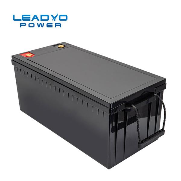 Rechargeable IP66 Lithium ion RV Battery 12V 200Ah LiFePO4 Deep Cycle Batteries with Smart App