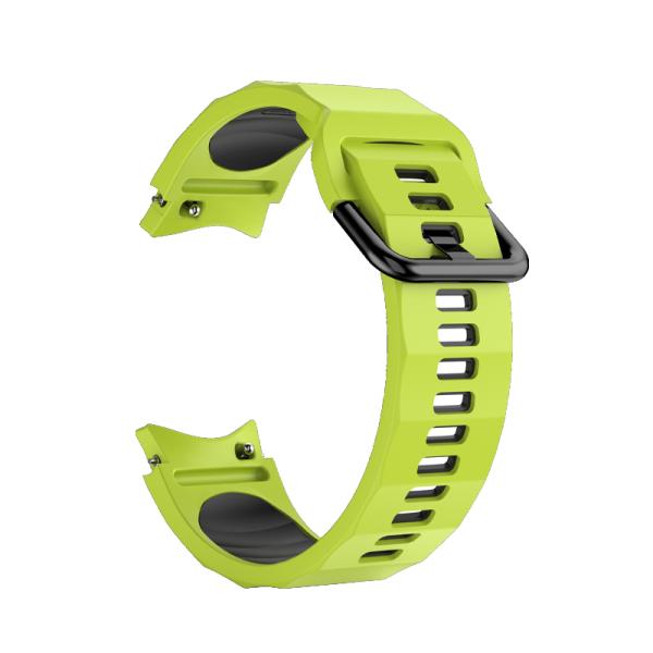 Custom Dual Color Silicone Watchband for Samsung Galaxy Watch 5 Pro