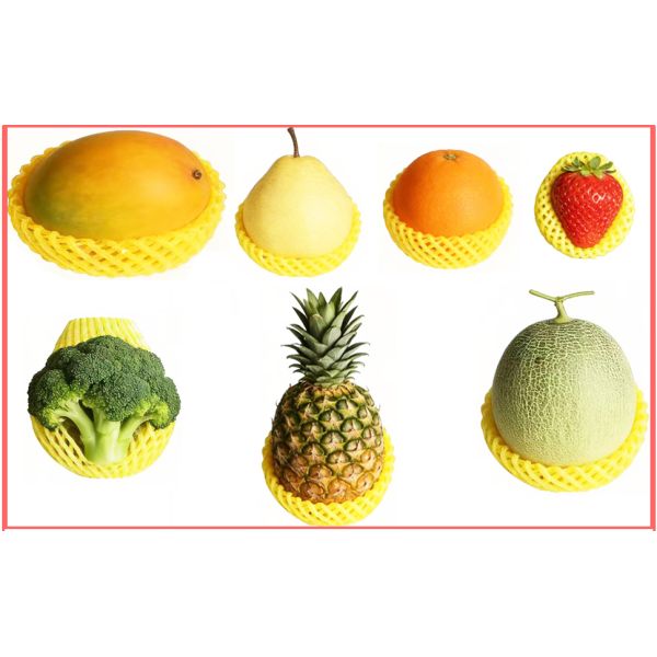 Fruit Foam Mesh Wrap Premium Quality Eco-Friendly Polyethylene Foam Fruit Nets For Fresh Produce Protective Packaging Agriculture Storage Shockproof