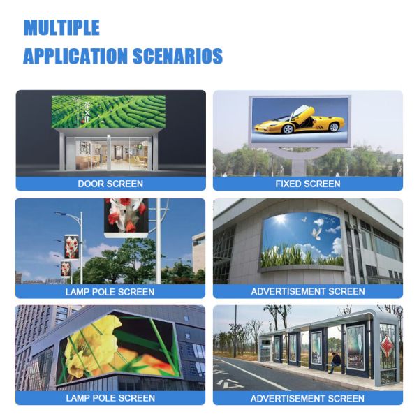 LED Video Advertising Outdoor P3 P3.076 LED Display Screens for Advertising