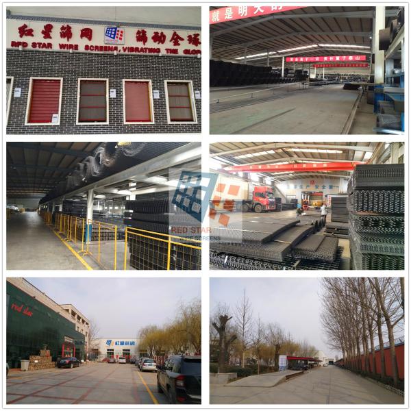 Anti Clogging PU Strip Self Cleaning Screen Mesh for Aggregate Mining and Quarry Industrial