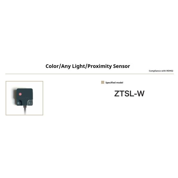 Japan Import Small Proximity Sensor RGB Arbitrary Light Detector CNC Machine Color Measurement 5v 10mA ZTSL-W