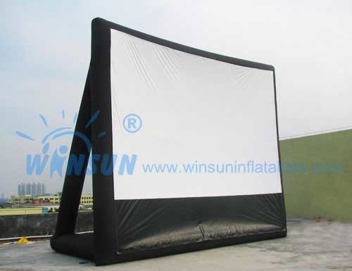 Waterproof Inflatable Model , Inflatable Movie Screen 10x5.7m Or 8x4m