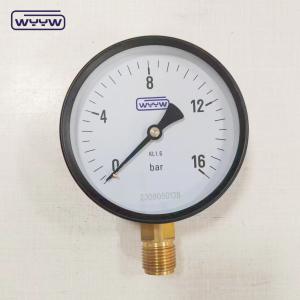 Buy cheap Chinese manufacturers High Quality Sale 6 inch 150mm 1.6MPa G1/2 Gaseous And Liquid Pressure Gauge product