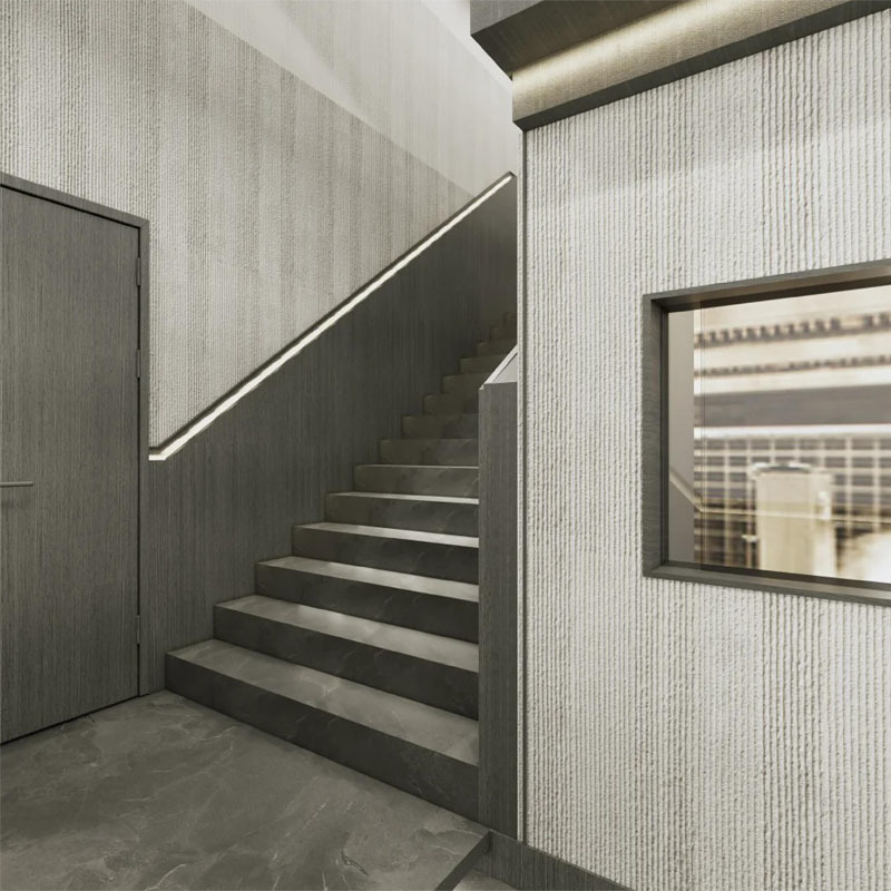 Oman Linear Flexible Stone Bendable Wall Panel Cladding Natural Texture Pattern For Decor