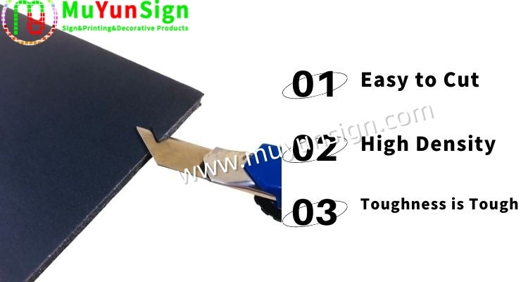 Black White Paper Sheet Foam Core Board Printable For Advertising Model Making