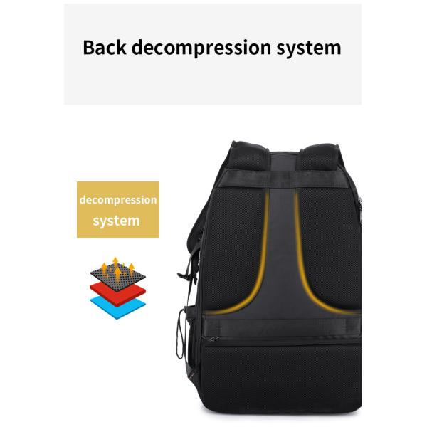 Computer Interlayer Oxford Waterproof Backpack Multifunctional 70l Travel Backpack