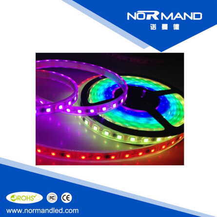 30LED /meter 5M WS2811 5050 SMD Addressable Ditigal Dream color RGB LED Strip