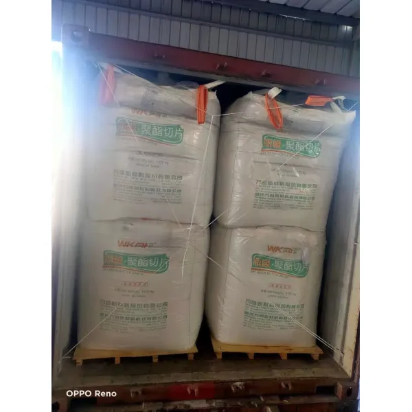 Wkai Brand Bottle Grade Virgin Polyester Chip Pet Resin Chips