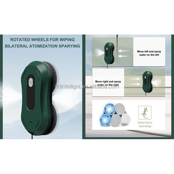 65dB Winbot Robotic Window Cleaner OEM ODM Automatic Window Washer For Buildings