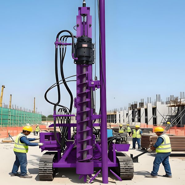 Pile Drilling Machinery Quick Switching Between Pile Driving Machine Foundation Construction Portable Pile Driver