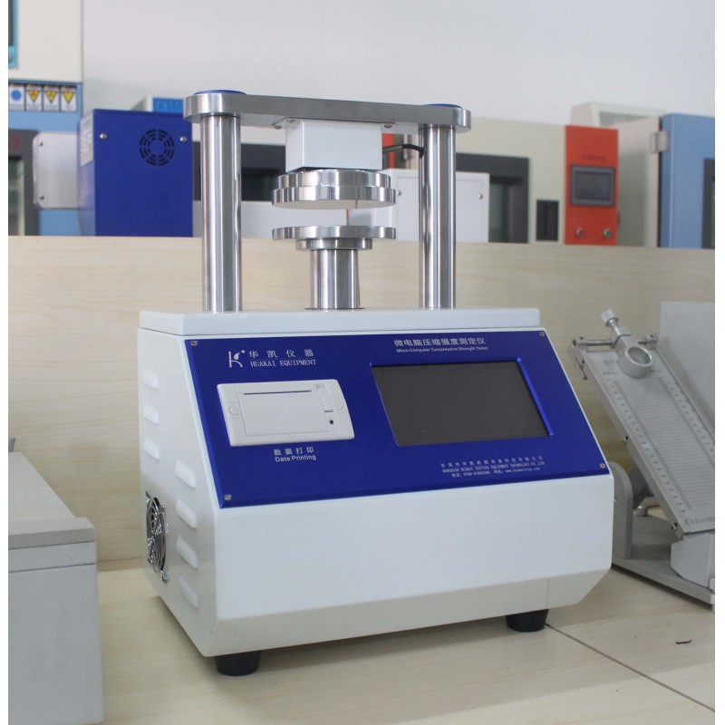 Corrugated Paperboard Ring Crush Tester Intelligent Compression Strength Tester Paperboard Edge Crush Tester
