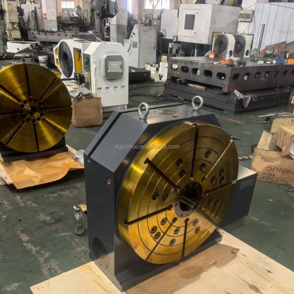 800mm Diameter Automatic Industrial 4th Axis CNC Rotary Table Precision