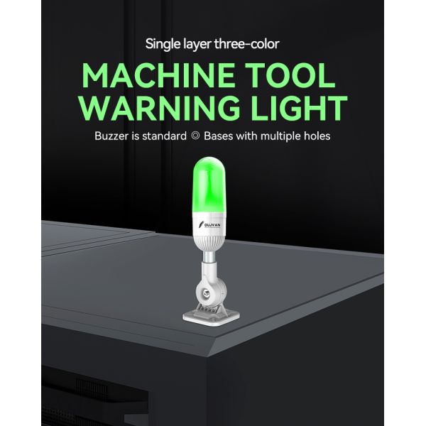 Customized Tower Warning Light Single Layer Three Color Led Signal Tower Light