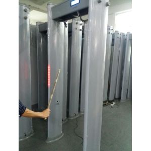 Buy cheap AB1800 ABNM 6 / 12 / 18 detection zones arched walkthrough metal detector gate from wholesalers