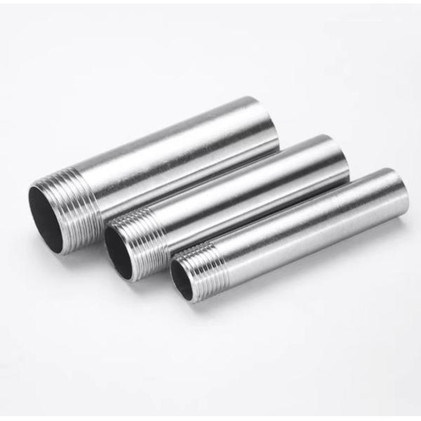 Equal 304 Stainless Steel Pipe Fitting Weld Nipple Coupling Connector for Water Oil Air