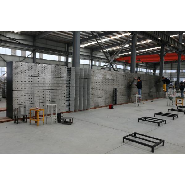 Various Sizes SUS304 82mm Width Bank Safety Locker With Pop Out Tray