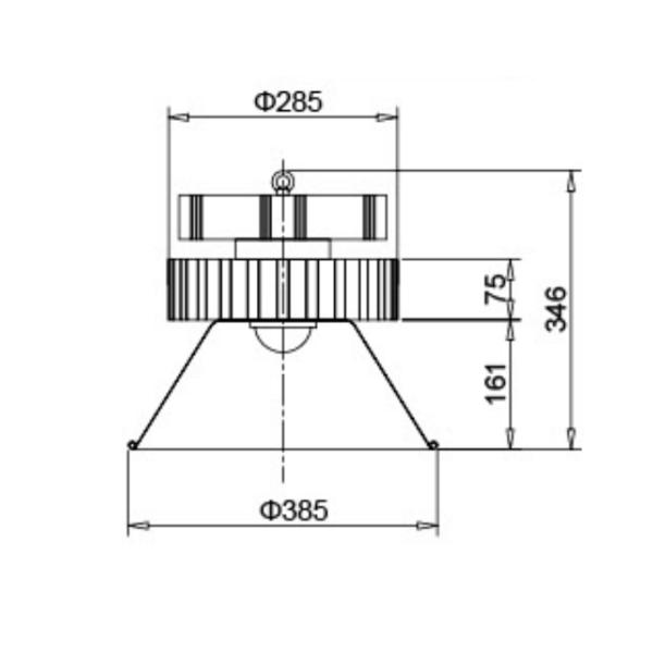 led high bay light low bay light MWELL DRIVER high bay seoul led