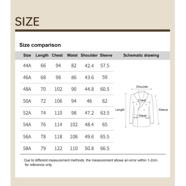 Men's Slim-Fitting Business Casual Suit Wool/Silk Top Jacket and Formal Two-Piece Set