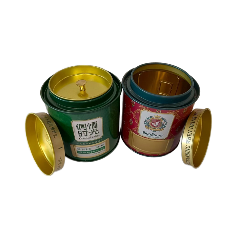 Candy Box Gift Tea Tin Cans Packaging Tea Tins Matel Packing Custom logo