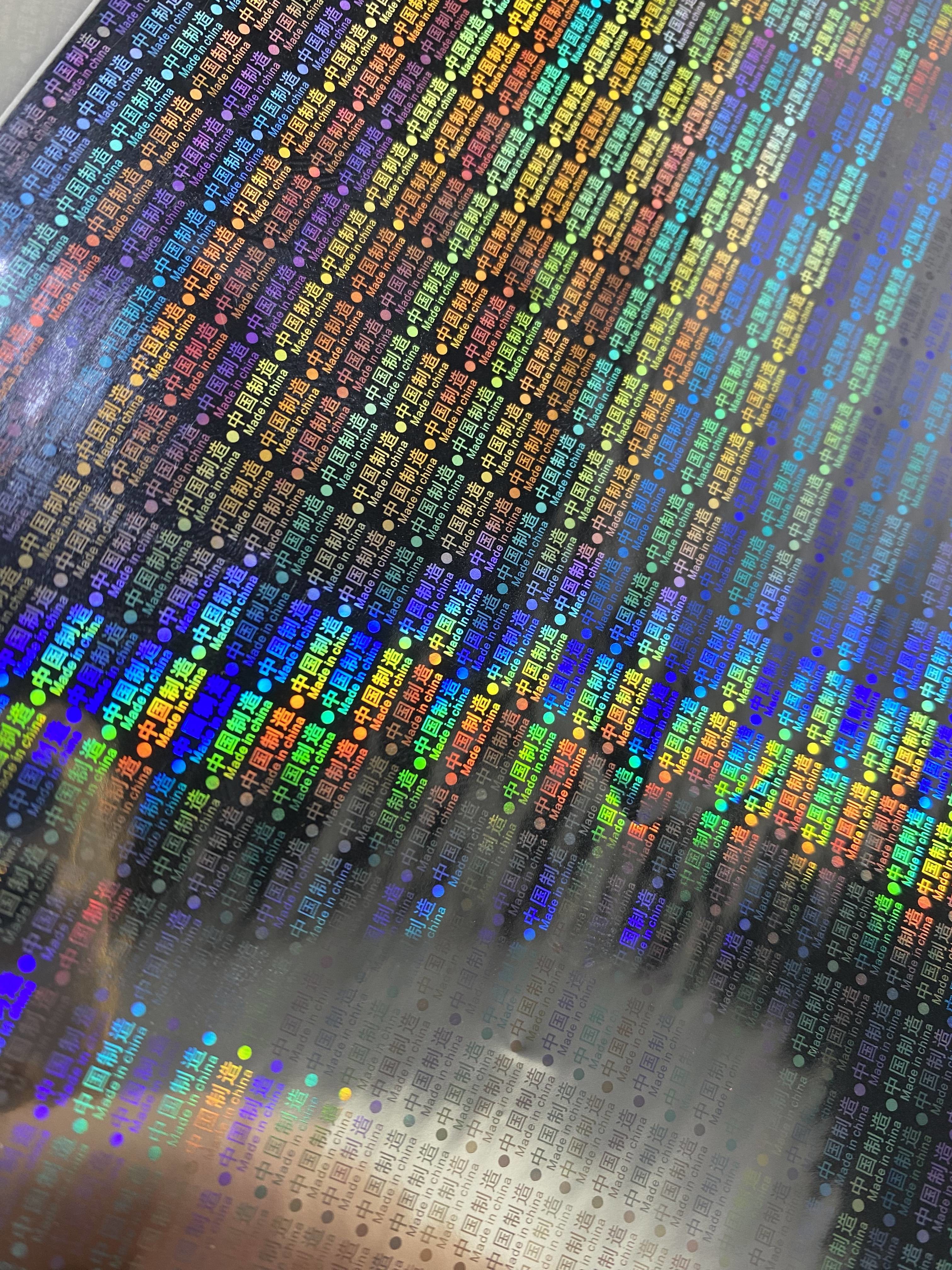 Customizable Laser Anti Counterfeiting Labels with Enhanced Security Features