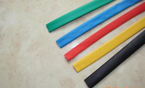 China Multi Colored PVC Thermo Heat Shrink Wrap Tubing For Electrical Copper Row on sale