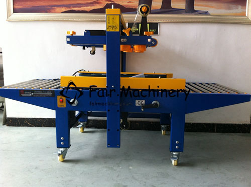 0.35KW 380V Carton Sealing Tape Machine Automatic Box Taping 80kg