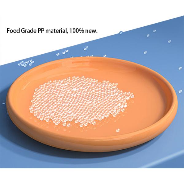 Lab Use Amber Plastic Bottle PP Durable Small Round Food Grade Bottle with Private Label Medicine Liquid Packaging Container