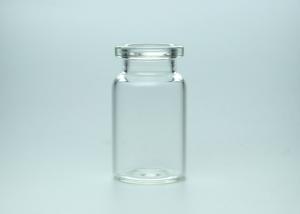 China Clear Injection Liquid  Small Glass Vials 6ml Capacity Transparent Color on sale