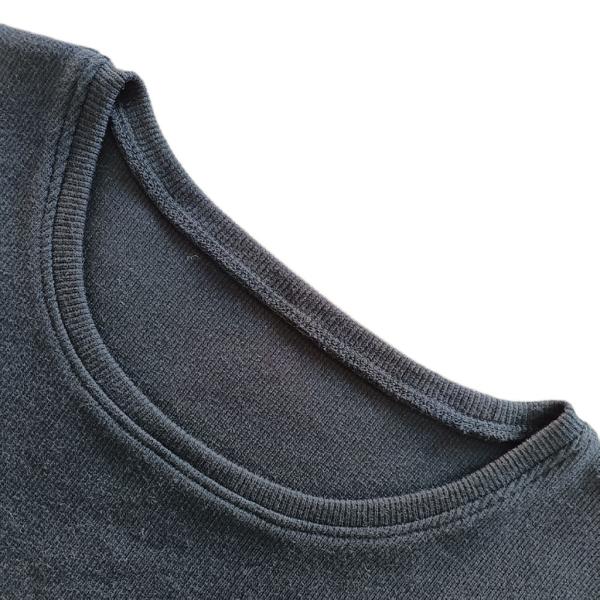 Plain Dyed Cotton Spandex 2*2 Rib Women's T-shirts with Modern and Basic Style Design