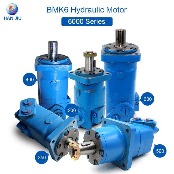hydraulic Disc Valve motor high torque low speed BMK6-390 used on horizontal directional drill (HDD) rig