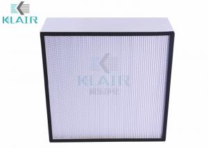 Buy cheap Klair HEPA Filter 99.97 Efficiency , Metal Frame High Temperature Hepa Filters product