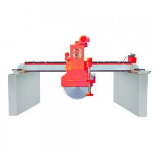China Stone Block Cutter with Horizontal Plus Vertical Bridge Saw and PLC Control System on sale