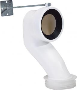 Buy cheap Sit Implement Toilet S Bend Waste Pipe Outlet Water Joint Connect Tube product